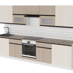Кухонный гарнитур Кварц экстра 3000 мм в Нижнем Тагиле - nizhniy-tagil.mebel24.online | фото 4