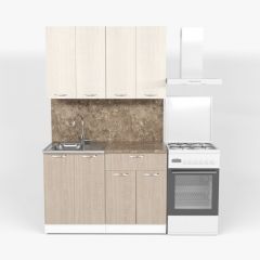 Кухонный гарнитур Ольга лайт 1 1200 мм в Нижнем Тагиле - nizhniy-tagil.mebel24.online | фото 3