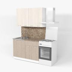 Кухонный гарнитур Ольга лайт 1 1200 мм в Нижнем Тагиле - nizhniy-tagil.mebel24.online | фото 4