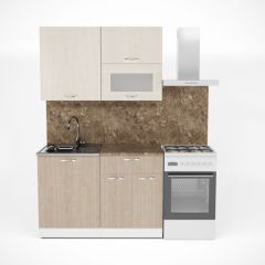 Кухонный гарнитур Ольга лайт 3 1200 мм в Нижнем Тагиле - nizhniy-tagil.mebel24.online | фото 3
