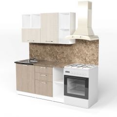 Кухонный гарнитур Ольга медиум 3 1400 мм в Нижнем Тагиле - nizhniy-tagil.mebel24.online | фото 3
