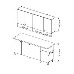 Кухонный гарнитур POINT 180 в Нижнем Тагиле - nizhniy-tagil.mebel24.online | фото 11