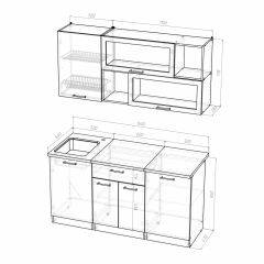 Кухонный гарнитур Полина стандарт 1600 в Нижнем Тагиле - nizhniy-tagil.mebel24.online | фото 7