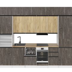 Кухонный гарнитур Сапфир 2 экстра 3000 мм в Нижнем Тагиле - nizhniy-tagil.mebel24.online | фото 3