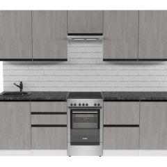 Кухонный гарнитур Сюита мега 2500 мм в Нижнем Тагиле - nizhniy-tagil.mebel24.online | фото 3