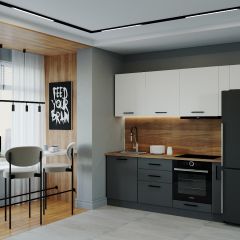 Кухонный гарнитур Вегас 2550 (Стол. 26мм) в Нижнем Тагиле - nizhniy-tagil.mebel24.online | фото