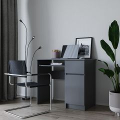 МОРИ МС-1 Стол ЛЕВЫЙ/ПРАВЫЙ (графит) в Нижнем Тагиле - nizhniy-tagil.mebel24.online | фото