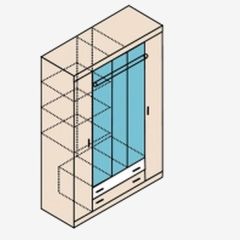 НИКА Н13 Шкаф для одежды в Нижнем Тагиле - nizhniy-tagil.mebel24.online | фото 5