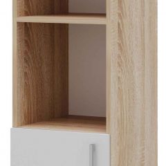 Пенал ПКС-8 Дуб сонома/Белый глянец в Нижнем Тагиле - nizhniy-tagil.mebel24.online | фото