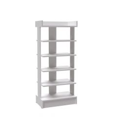 Прихожая Кевин Обувница открытая (Белый) в Нижнем Тагиле - nizhniy-tagil.mebel24.online | фото