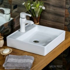 Раковина MELANA MLN-7657 в Нижнем Тагиле - nizhniy-tagil.mebel24.online | фото