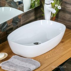 Раковина MELANA MLN-A500A в Нижнем Тагиле - nizhniy-tagil.mebel24.online | фото
