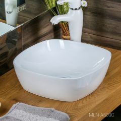 Раковина MELANA MLN-A500C в Нижнем Тагиле - nizhniy-tagil.mebel24.online | фото
