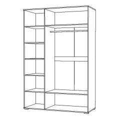 Шкаф 3Д Вегас (1500) в Нижнем Тагиле - nizhniy-tagil.mebel24.online | фото 2