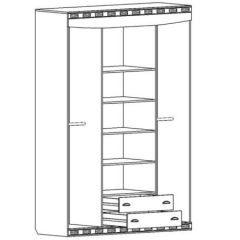 Шкаф 4-х дверный "Мария-Луиза 4" в Нижнем Тагиле - nizhniy-tagil.mebel24.online | фото 2