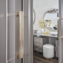 Шкаф 4-х ств с зеркалами Мокко (серый камень) в Нижнем Тагиле - nizhniy-tagil.mebel24.online | фото 3