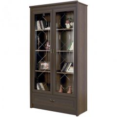 Шкаф для книг №667 "Флоренция" Дуб оксфорд в Нижнем Тагиле - nizhniy-tagil.mebel24.online | фото