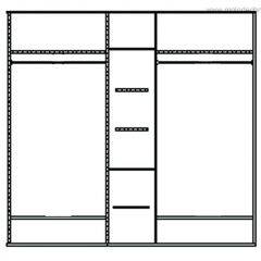 Шкаф для одежды Лика (ММ-137-01/05Б) в Нижнем Тагиле - nizhniy-tagil.mebel24.online | фото 3