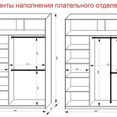 Шкаф-купе 1600 серии SOFT D6+D4+B2+PL2 (2 ящика+1штанга+1 полка) профиль «Капучино» в Нижнем Тагиле - nizhniy-tagil.mebel24.online | фото 9