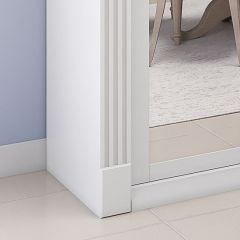 Шкаф-купе 2450 серии NEW CLASSIC K1+K1+K1+B22+PL4 (по 2 ящика лев/прав+F обр.штанга) профиль «Капучино» в Нижнем Тагиле - nizhniy-tagil.mebel24.online | фото 5