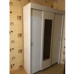 Шкаф-купе Бассо 1300 (Белый) в Нижнем Тагиле - nizhniy-tagil.mebel24.online | фото 3