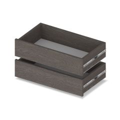 МАРТИН Шкаф-купе с зеркалом Анкор темный (2000*450) М402 в Нижнем Тагиле - nizhniy-tagil.mebel24.online | фото 3