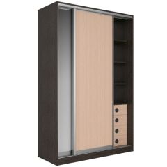 Шкаф-купе Рене 1500 вариант 1 (ЛДСП/ЛДСП) в Нижнем Тагиле - nizhniy-tagil.mebel24.online | фото 2