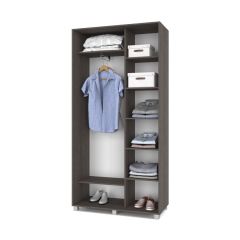 РОЛАНД Шкаф-купе Анкор темный (450*1100) Р411 в Нижнем Тагиле - nizhniy-tagil.mebel24.online | фото 2