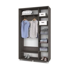 РОЛАНД Шкаф-купе Анкор темный (450*1300) Р431 в Нижнем Тагиле - nizhniy-tagil.mebel24.online | фото 3