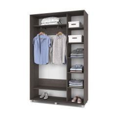 РОЛАНД Шкаф-купе Анкор темный (450*1400) Р441 в Нижнем Тагиле - nizhniy-tagil.mebel24.online | фото 3