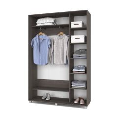 РОЛАНД Шкаф-купе Анкор темный (450*1500) Р451 в Нижнем Тагиле - nizhniy-tagil.mebel24.online | фото 2