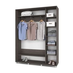 РОЛАНД Шкаф-купе Анкор темный (450*1700) Р471 в Нижнем Тагиле - nizhniy-tagil.mebel24.online | фото 3