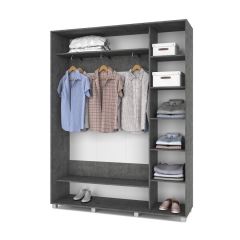 РОЛАНД Шкаф-купе Камень темный (450*1700) Р471 в Нижнем Тагиле - nizhniy-tagil.mebel24.online | фото 3