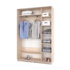 РОЛАНД Шкаф-купе Млечный дуб (450*1500) Р451 в Нижнем Тагиле - nizhniy-tagil.mebel24.online | фото 3