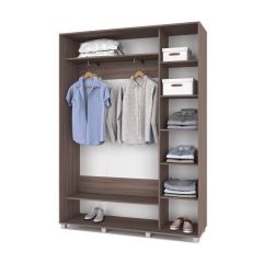РОЛАНД Шкаф-купе Шимо темный (450*1600) Р461 в Нижнем Тагиле - nizhniy-tagil.mebel24.online | фото 3
