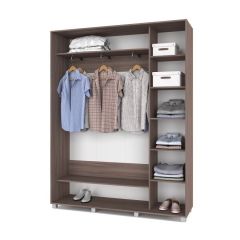 РОЛАНД Шкаф-купе Шимо темный (450*1700) Р471 в Нижнем Тагиле - nizhniy-tagil.mebel24.online | фото 3