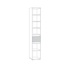 Шкаф с ящиком 13.202 Сидней в Нижнем Тагиле - nizhniy-tagil.mebel24.online | фото 2