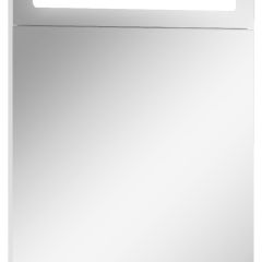Шкаф-зеркало Аврора 55 левый с подсветкой LED Домино (DV8003HZ) в Нижнем Тагиле - nizhniy-tagil.mebel24.online | фото