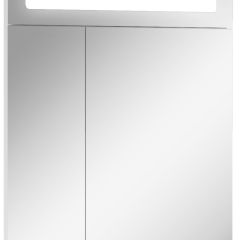 Шкаф-зеркало Аврора 60 с подсветкой LED Домино (DV8005HZ) в Нижнем Тагиле - nizhniy-tagil.mebel24.online | фото