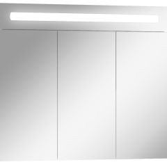 Шкаф-зеркало Аврора 80 с подсветкой LED Домино (DV8009HZ) в Нижнем Тагиле - nizhniy-tagil.mebel24.online | фото