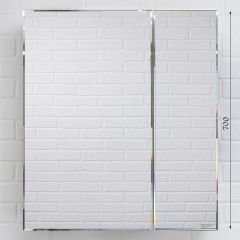 Шкаф-зеркало Bruno 60 левый/правый Домино (DBr2902HZ) в Нижнем Тагиле - nizhniy-tagil.mebel24.online | фото 4