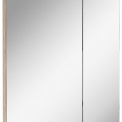 Шкаф-зеркало Bruno 60 левый/правый Домино (DBr2902HZ) в Нижнем Тагиле - nizhniy-tagil.mebel24.online | фото
