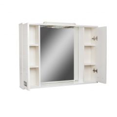 Шкаф-зеркало Cube 90 Эл. Домино (DC5012HZ) в Нижнем Тагиле - nizhniy-tagil.mebel24.online | фото 3