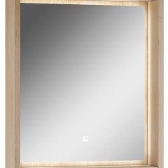 Шкаф-зеркало Nice 60 с подсветкой Домино (DN4706HZ) в Нижнем Тагиле - nizhniy-tagil.mebel24.online | фото 1