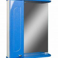 Шкаф-зеркало Радуга Синий металлик 55 левый АЙСБЕРГ (DA1129HZR) в Нижнем Тагиле - nizhniy-tagil.mebel24.online | фото