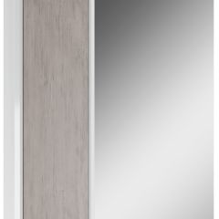 Шкаф-зеркало Uno 60 Дуб серый левый/правый Домино (DU1503HZ) в Нижнем Тагиле - nizhniy-tagil.mebel24.online | фото 2