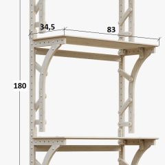 Система  хранения  Конструктор Арт. СХ3-1 в Нижнем Тагиле - nizhniy-tagil.mebel24.online | фото 2