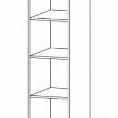 ГАММА Спальный гарнитур (модульный) дуб вотан в Нижнем Тагиле - nizhniy-tagil.mebel24.online | фото 6