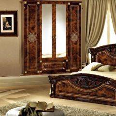 Спальня Рома (комплект 4 дв.) орех в Нижнем Тагиле - nizhniy-tagil.mebel24.online | фото