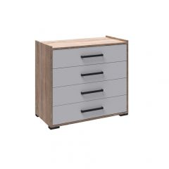 Спальня Соната Комод (Белый/Дуб крафт золотой) в Нижнем Тагиле - nizhniy-tagil.mebel24.online | фото